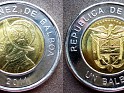 Balboa - 1 Balboa - Panama - 2011 - Copper Nickel - 26.7 mm - Bimetallic - 0